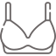 Dowel padded bra